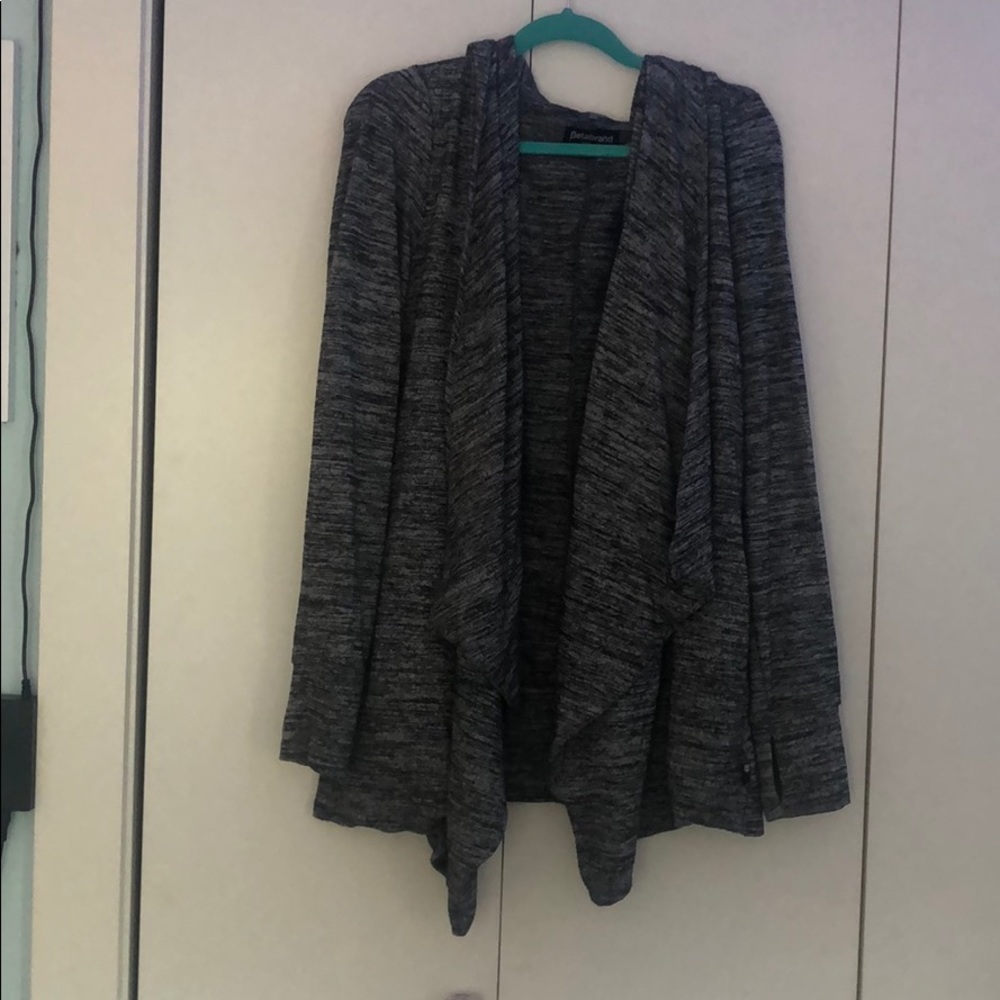hoodie cardigan